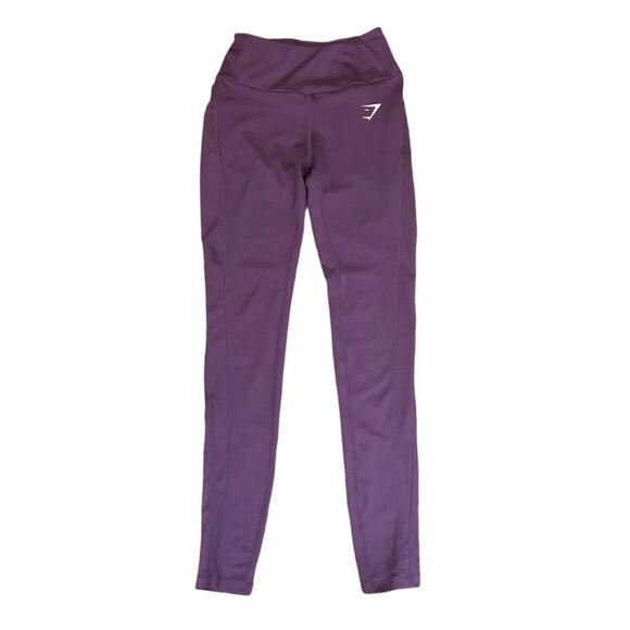 Gymshark Dry Sculpture Leggings - Rich Purple - Picture 1 of 6